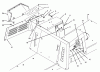 Toro 70140 (12-32) - 12-32 Rear Engine Rider, 1993 (3900001-3999999) Ersatzteile SEAT BODY & SIDE PANEL ASSEMBLY