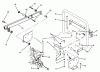Toro 70140 (12-32) - 12-32 Rear Engine Rider, 1993 (3900001-3999999) Ersatzteile STAND BAR ASSEMBLY