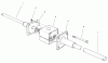 Toro 70044 (8-25) - 8-25 Rear Engine Rider, 2000 (000000001-000999999) Ersatzteile DIFFERENTIAL ASSEMBLY