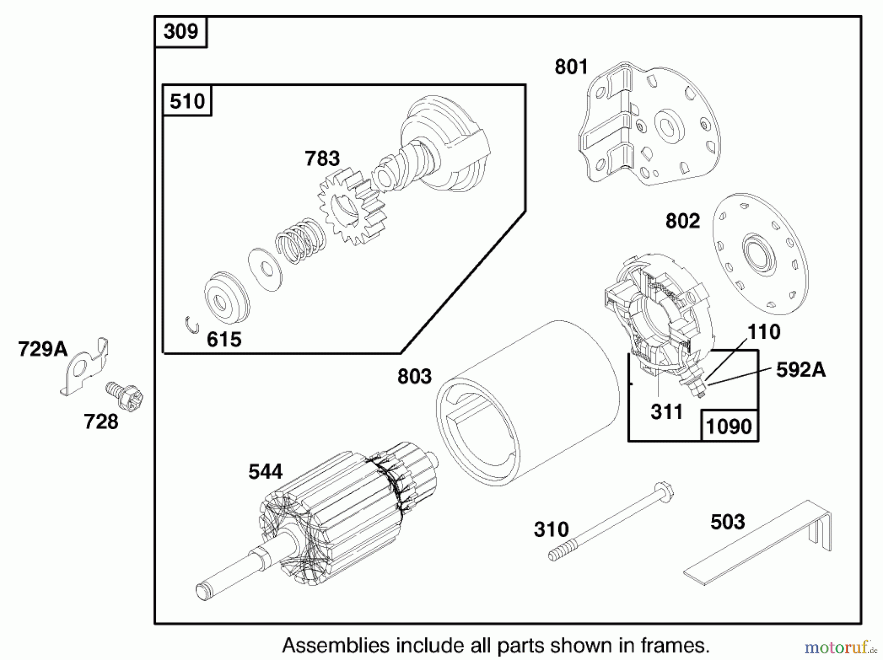 Toro Neu Mowers, Rear-Engine Rider 70044 (8-25) - Toro 8-25 Rear Engine Rider, 1999 (9900001-9999999) ENGINE BRIGGS & STRATTON MODEL 195707-0421-E1 #7