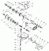 Toro 70044 (8-25) - 8-25 Rear Engine Rider, 2000 (000000001-000999999) Ersatzteile TRANSMISSION PEERLESS MODEL 700-025