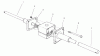 Toro 70044 (8-25) - 8-25 Rear Engine Rider, 2002 (220000001-220999999) Ersatzteile DIFFERENTIAL ASSEMBLY