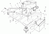 Toro 70044 (8-25) - 8-25 Rear Engine Rider, 2002 (220000001-220999999) Ersatzteile ENGINE ASSEMBLY