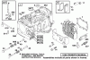 Toro 70044 (8-25) - 8-25 Rear Engine Rider, 2002 (220000001-220999999) Ersatzteile ENGINE BRIGGS & STRATTON MODEL 195707-0421-E1 #1