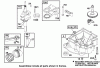 Toro 70044 (8-25) - 8-25 Rear Engine Rider, 2002 (220000001-220999999) Ersatzteile ENGINE BRIGGS & STRATTON MODEL 195707-0421-E1 #2