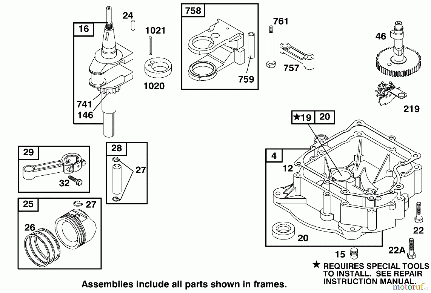 Toro Neu Mowers, Rear-Engine Rider 70044 (8-25) - Toro 8-25 Rear Engine Rider, 2002 (220000001-220999999) ENGINE BRIGGS & STRATTON MODEL 195707-0421-E1 #2