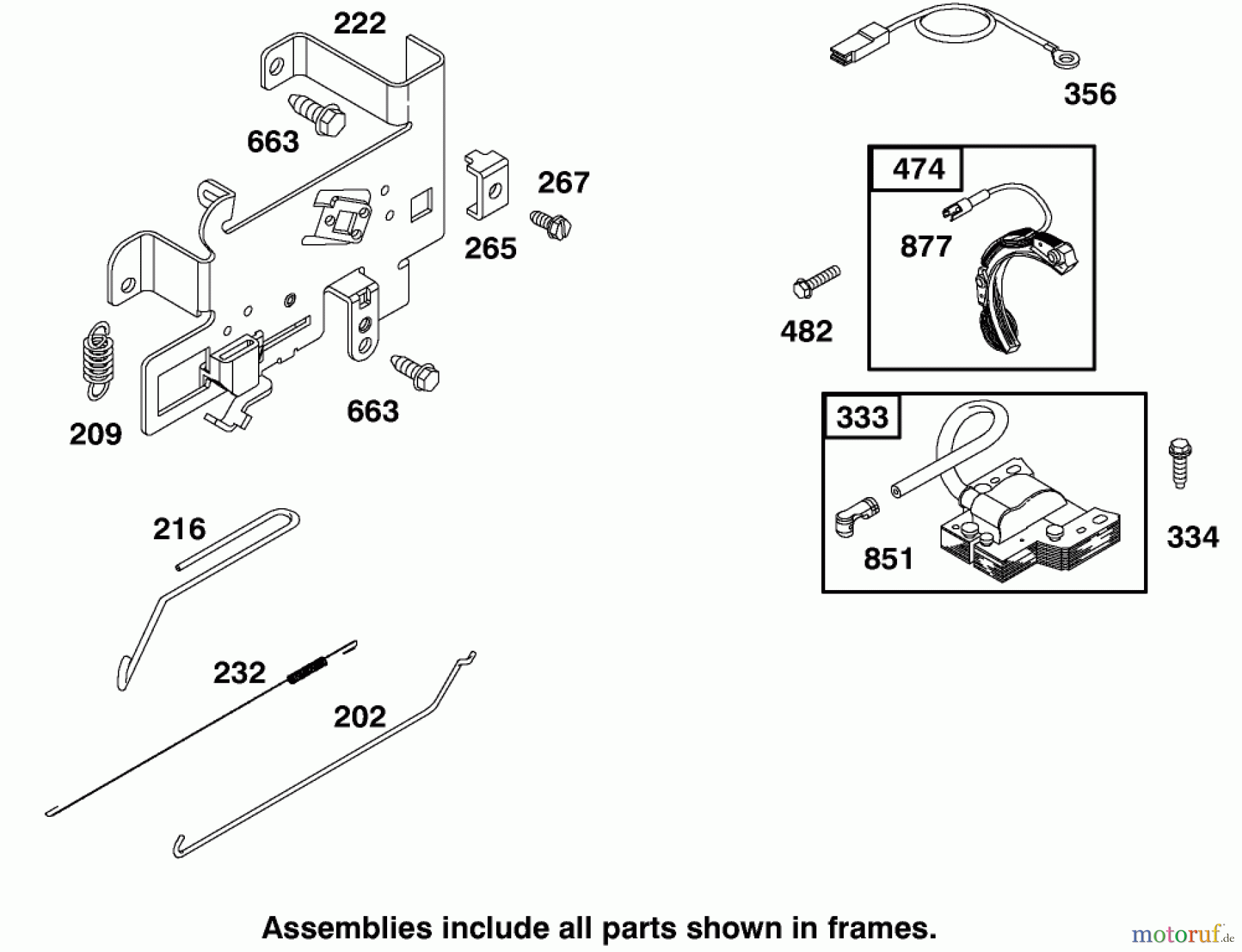 Toro Neu Mowers, Rear-Engine Rider 70044 (8-25) - Toro 8-25 Rear Engine Rider, 2002 (220000001-220999999) ENGINE BRIGGS & STRATTON MODEL 195707-0421-E1 #5