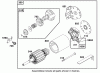 Toro 70044 (8-25) - 8-25 Rear Engine Rider, 2002 (220000001-220999999) Ersatzteile ENGINE BRIGGS & STRATTON MODEL 195707-0421-E1 #7