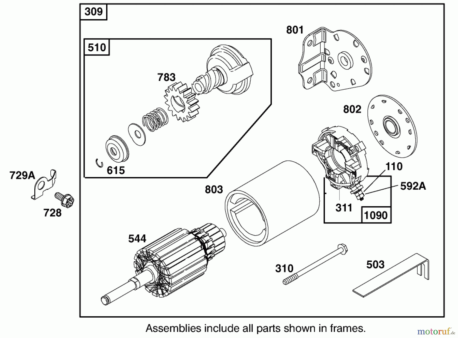 Toro Neu Mowers, Rear-Engine Rider 70044 (8-25) - Toro 8-25 Rear Engine Rider, 2002 (220000001-220999999) ENGINE BRIGGS & STRATTON MODEL 195707-0421-E1 #7