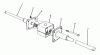 Toro 70060 (8-25) - 8-25 Rear Engine Rider, 1993 (39000001-39999999) Ersatzteile DIFFERENTIAL ASSEMBLY