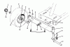Toro 70060 (8-25) - 8-25 Rear Engine Rider, 1993 (39000001-39999999) Ersatzteile FRONT AXLE ASSEMBLY