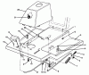 Toro 70060 (8-25) - 8-25 Rear Engine Rider, 1993 (39000001-39999999) Ersatzteile FRONT BODY ASSEMBLY