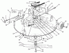 Toro 70060 (8-25) - 8-25 Rear Engine Rider, 1995 (59000001-59999999) Ersatzteile CUTTING UNIT ASSEMBLY
