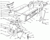 Toro 70060 (8-25) - 8-25 Rear Engine Rider, 1995 (59000001-59999999) Ersatzteile REAR BODY ASSEMBLY
