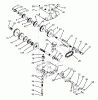 Toro 70060 (8-25) - 8-25 Rear Engine Rider, 1995 (59000001-59999999) Ersatzteile TRANSMISSION PEERLESS MODEL 700-025