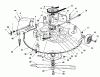 Toro 70060 (8-25) - 8-25 Rear Engine Rider, 1996 (6900001-6999999) Ersatzteile CUTTING UNIT ASSEMBLY