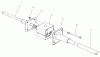 Toro 70060 (8-25) - 8-25 Rear Engine Rider, 1997 (79000001-79999999) Ersatzteile DIFFERENTIAL ASSEMBLY