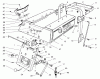 Toro 70060 (8-25) - 8-25 Rear Engine Rider, 1997 (79000001-79999999) Ersatzteile REAR BODY ASSEMBLY