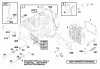 Toro 70060 (8-25) - 8-25 Rear Engine Rider, 1998 (89000001-89999999) Ersatzteile ENGINE BRIGGS & STRATTON MODEL 195707-0421-E1 #1