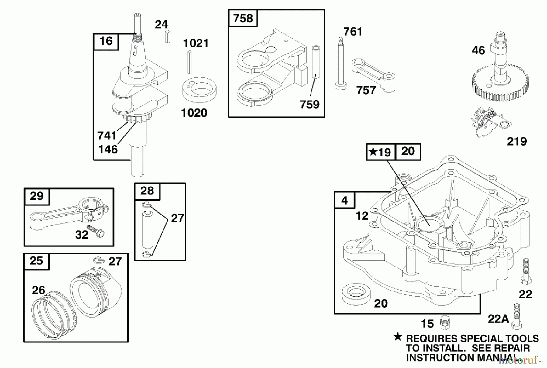 Toro Neu Mowers, Rear-Engine Rider 70060 (8-25) - Toro 8-25 Rear Engine Rider, 1998 (89000001-89999999) ENGINE BRIGGS & STRATTON MODEL 195707-0421-E1 #2