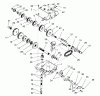 Toro 70060 (8-25) - 8-25 Rear Engine Rider, 1998 (89000001-89999999) Ersatzteile TRANSMISSION PEERLESS MODEL 700-025