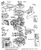 Toro 70080 (10-32) - 10-32 Recycler Rider, 1994 (4900001-4999999) Ersatzteile BRIGGS & STRATTON MODEL NO. 286707-0119-01 #1