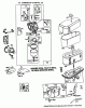 Toro 70080 (10-32) - 10-32 Recycler Rider, 1994 (4900001-4999999) Ersatzteile BRIGGS & STRATTON MODEL NO. 286707-0119-01 #2