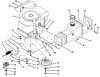 Toro 70080 (10-32) - 10-32 Recycler Rider, 1994 (4900001-4999999) Ersatzteile ENGINE ASSEMBLY