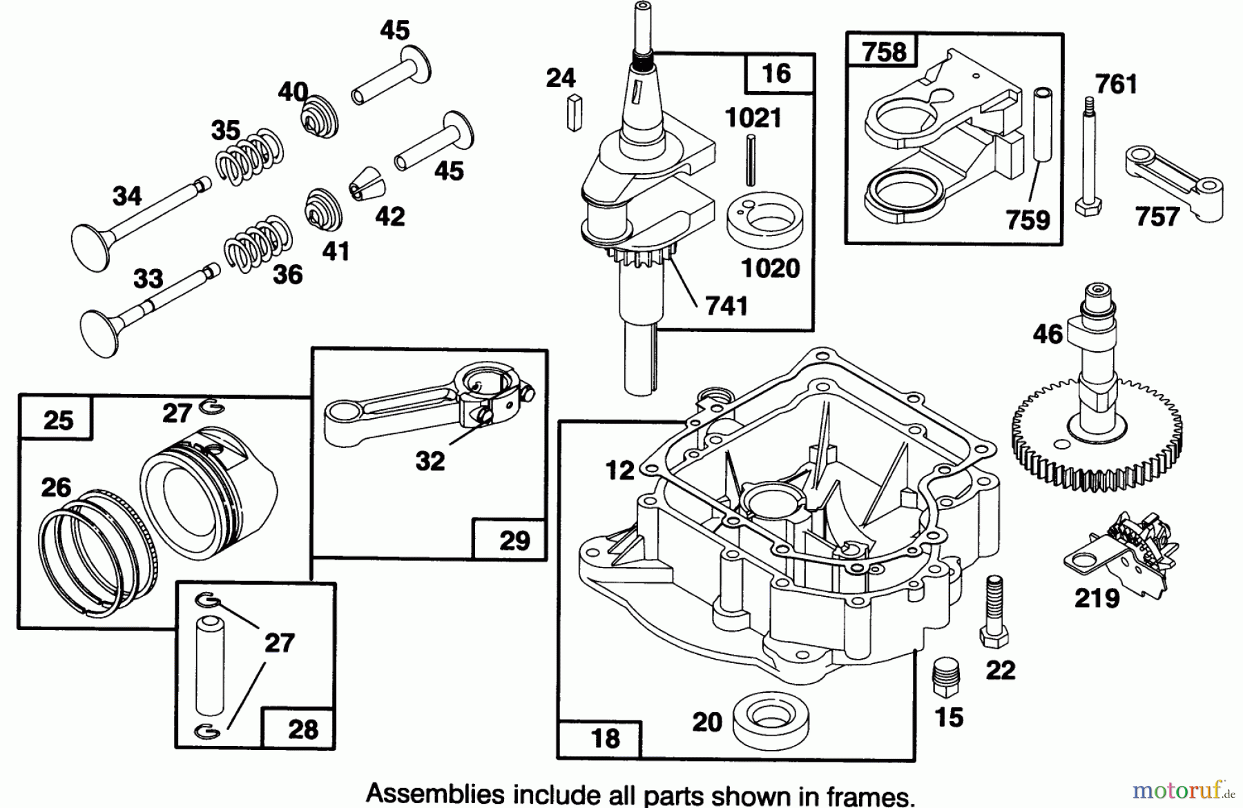 Toro Neu Mowers, Rear-Engine Rider 70120 (12-32) - Toro 12-32 Recycler Rider, 1994 (4900001-4999999) ENGINE BRIGGS & STRATTON MODEL 28B707-0126-01 #2