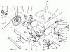 Toro 70080 (10-32) - 10-32 Recycler Rider, 1994 (4900001-4999999) Ersatzteile FRONT AXLE ASSEMBLY