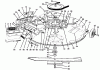 Toro 70080 (10-32) - 10-32 Recycler Rider, 1994 (4900001-4999999) Ersatzteile MOWER ASSEMBLY-RECYCLER