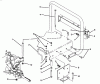 Toro 70080 (10-32) - 10-32 Recycler Rider, 1994 (4900001-4999999) Ersatzteile STAND BAR ASSEMBLY