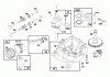 Toro 70120 (12-32) - 12-32 Recycler Rider, 1995 (5900001-5999999) Ersatzteile ENGINE BRIGGS & STRATTON MODEL 28B707-0126-01 #2