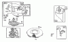 Toro 70120 (12-32) - 12-32 Recycler Rider, 1995 (5900001-5999999) Ersatzteile REWIND-BRIGGS & STRATTON NO. 286707-0119-01