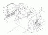 Toro 70120 (12-32) - 12-32 Recycler Rider, 1995 (5900001-5999999) Ersatzteile SEAT BODY & SIDE PANEL ASSEMBLY