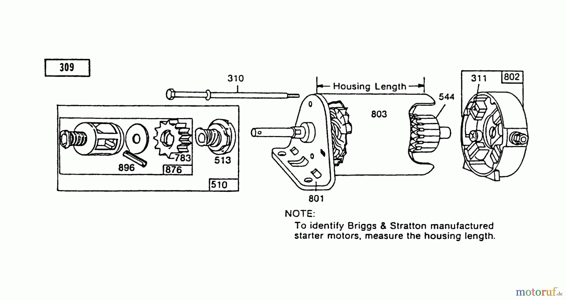 Toro Neu Mowers, Rear-Engine Rider 70120 (12-32) - Toro 12-32 Recycler Rider, 1995 (5900001-5999999) STARTER-BRIGGS & STRATTON