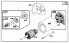 Toro 70080 (10-32) - 10-32 Recycler Rider, 1996 (6900001-6999999) Ersatzteile ENGINE BRIGGS & STRATTON MODEL 28B707-0126-01 #8