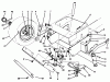 Toro 70080 (10-32) - 10-32 Recycler Rider, 1996 (6900001-6999999) Ersatzteile FRONT AXLE ASSEMBLY