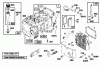 Toro 70081 (11-32) - 11-32 Rear Engine Rider, 1996 (6900001-6999999) Ersatzteile ENGINE BRIGGS & STRATTON MODEL 28D707-0124-01 #1