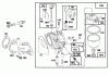 Toro 70081 (11-32) - 11-32 Rear Engine Rider, 1996 (6900001-6999999) Ersatzteile ENGINE BRIGGS & STRATTON MODEL 28D707-0124-01 #3