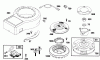 Toro 70081 (11-32) - 11-32 Rear Engine Rider, 1996 (6900001-6999999) Ersatzteile ENGINE BRIGGS & STRATTON MODEL 28D707-0124-01 #6