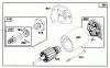 Toro 70081 (11-32) - 11-32 Rear Engine Rider, 1996 (6900001-6999999) Ersatzteile ENGINE BRIGGS & STRATTON MODEL 28D707-0124-01 #7