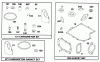 Toro 70081 (11-32) - 11-32 Rear Engine Rider, 1996 (6900001-6999999) Ersatzteile ENGINE BRIGGS & STRATTON MODEL 28D707-0124-01 #8