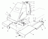 Toro 70081 (11-32) - 11-32 Rear Engine Rider, 1996 (6900001-6999999) Ersatzteile FRONT TOWER ASSEMBLY
