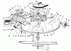 Toro 70081 (11-32) - 11-32 Rear Engine Rider, 1996 (6900001-6999999) Ersatzteile MOWER ASSEMBLY-RECYCLER