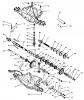 Toro 70081 (11-32) - 11-32 Rear Engine Rider, 1996 (6900001-6999999) Ersatzteile PEERLESS TRANSAXLE MODEL NO. 915-019