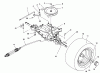Toro 70081 (11-32) - 11-32 Rear Engine Rider, 1996 (6900001-6999999) Ersatzteile REAR AXLE ASSEMBLY