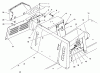 Toro 70081 (11-32) - 11-32 Rear Engine Rider, 1996 (6900001-6999999) Ersatzteile SEAT BODY & SIDE PANEL ASSEMBLY