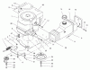 Toro 70082 (12-32) - 12-32 Rear Engine Rider, 1998 (8900001-8999999) Ersatzteile ENGINE ASSEMBLY