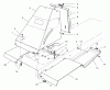 Toro 70082 (12-32) - 12-32 Rear Engine Rider, 1998 (8900001-8999999) Ersatzteile FRONT TOWER ASSEMBLY